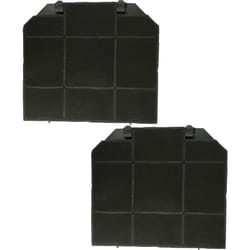 Vhbw - 2x Filtres à charbon actif compatible avec Electrolux 942492778, 942492787, 942492777, 942492788 hotte aspirante - 26,5 x 23,5 x 1,5 cm