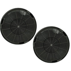 Vhbw - 2x Filtre à charbon actif compatible avec Franke Fusion ffu 605 bk xs, Fusion ffu 905 bk xs hotte aspirante - 19,6 cm