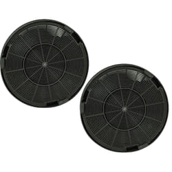 vhbw 2x Filtre à charbon actif compatible avec Franke Linfa FDL 664 XS, Linfa FDL 764 XS, Linfa FDL 964 XS, Maris FMA 605 BK hotte aspirante - 19,6 c