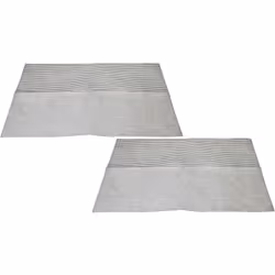 vhbw - the clever way Lot de filtres (2x filtre microfibre) compatible et de haute qualité pour votre hotte de cuisson Les ho ...
