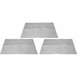 vhbw - the clever way Lot de filtres (3x filtre microfibre) compatible et de haute qualité pour votre hotte de cuisson Les ho ...