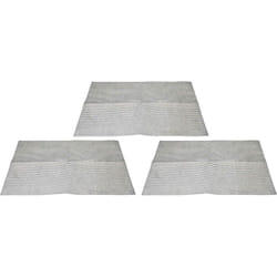 3x Filtres non-tissé compatible avec Neff hotte de cuisine 60 cm - 57 x 47 x 0,3 cm, microfibres non tissées - Vhbw