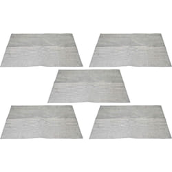 5x Filtres non-tissé compatible avec aeg hotte de cuisine 60 cm - 57 x 47 x 0,3 cm, microfibres non tissées - Vhbw