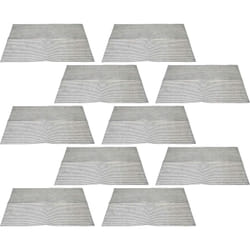 Vhbw - 10x Filtres non-tissé compatible avec Electrolux hotte de cuisine 60 cm - 57 x 47 x 0,3 cm, microfibres non tissées