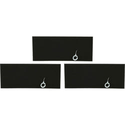 Vhbw - 3x Filtre compatible avec Bosch logo bag & bagless 2100W BSG6218509, BSG61880 aspirateur - Filtre en mousse