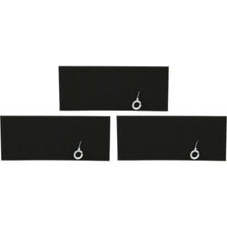 Vhbw - 3x Filtre compatible avec Bosch logo collection hepa bag & bagless 2000W BSG6208COE03 aspirateur - Filtre en mousse