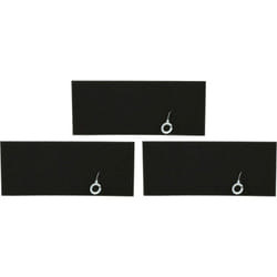 Vhbw - 3x Filtre compatible avec Bosch logo powermaxx bag & bagless 2500W BSG6258004 aspirateur - Filtre en mousse