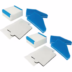 vhbw - the clever way Set de filtres de haute qualité pour votre aspirateur Ce set de filtres de rechange de 10 pièces de la  ...