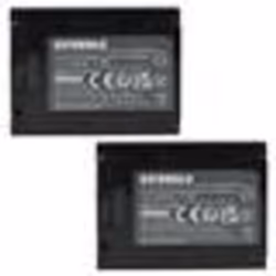 EXTENSILO 2x Batterie compatible avec Sony Alpha A7 III A6600 A6700 9R A7R4 9S A7C R A7R III A7 Mark 3 appareil photo