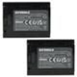EXTENSILO 2x Batterie compatible avec Sony Alpha A7 III A6600 A6700 9R A7R4 9S A7C R A7R III A7 Mark 3 appareil photo