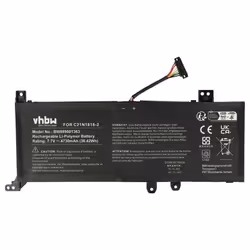 vhbw Batterie compatible avec Asus F415JA F415M F415MA F515J F515JA F515JP F515M F515MA ordinateur portable (4730mAh 77V