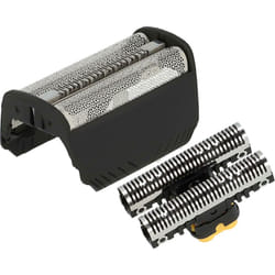 Set de têtes de rasoir électrique compatible avec Braun FIX400, SmartControl, Syncro, 7785, 7790, grille + couteaux, noir - Vhbw