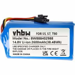 vhbw - the clever way - Batterie de rechange de haute qualité et compatible avec une grande autonomie et compatible avec votr ...