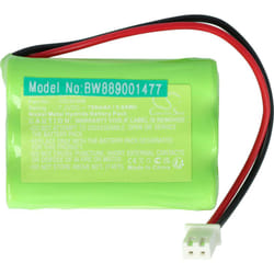 Vhbw - Batterie remplacement pour Esylux 10030956 pour éclairage d'issue de secours (700mAh, 7,2V, NiMH)