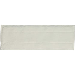 Housse de rechange compatible avec Kärcher sc 3 EasyFix, sc 3 EasyFix Premium nettoyeur à vapeur, balai vapeur - microfibre, blanc - Vhbw