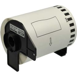 Rouleau d'étiquettes 103mm x 30,48m compatible avec Brother P-Touch ql 1060 nx, ql 1100, ql 1100 c imprimante d'étiquettes - Autocollant - Vhbw