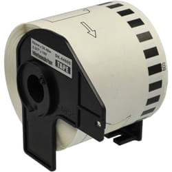 Rouleau d'étiquettes 62mm x 30,48m compatible avec Brother P-Touch QL-710W, QL720NW, QL-800, QL-810W imprimante d'étiquettes - Autocollant - Vhbw