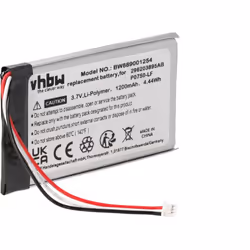 vhbw - the clever way - Batterie de rechange de haute qualité avec une grande autonomie et compatible avec votre lecteur de c ...
