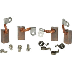 Vhbw - 4x balais de charbon 25 x 13 x 9 mm compatible avec mbb Palfinger moteur