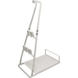 Vhbw - Support d'aspirateur compatible avec Dyson V12, V7, V8, V11, V6, V15 aspirateur à batterie, aspirateur à main, blanc