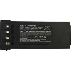 Vhbw - Batterie remplacement pour Hiab RNBB7215, FUA13 2.260.1020 pour opérateur télécommande industrielle (2000mAh, 7,2V, NiMH)