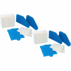vhbw - the clever way Set de filtres de haute qualité pour votre aspirateur Ce set de filtres de rechange de 10 pièces de la  ...