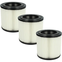 vhbw Lot de 3x filtres à cartouche remplacement pour Kärcher 2.889-219.0 pour aspirateur - Filtre plissé