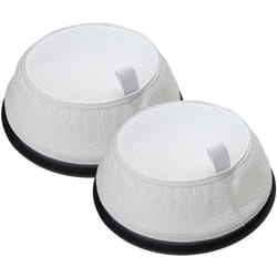 Vhbw - 2x Filtres à sac compatible avec Nilfisk VP300 Hepa EU1, VP300 Hepa EU2 aspirateur à sec - Filtre de rechange noir / blanc