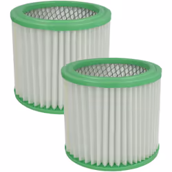 vhbw - the clever way Set de filtre plissé pour votre aspirateur industriel, pour aspiration à sec ou humide - Finition sur m ...