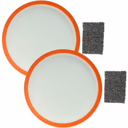 vhbw - the clever way Set de filtres de haute qualité pour votre aspirateur Ce set de filtres de rechange de 4 pièces de la m ...
