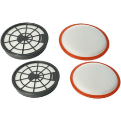 vhbw Lot de 4 filtres compatible avec Dirt Devil DD2620-9, DD2650-0, DD2651-0, DD2650-1, DD2651-1 aspirateur - filtre d'échappement, filtre