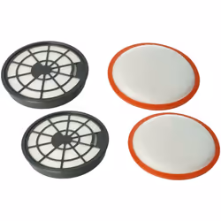vhbw - the clever way Set de filtres de haute qualité pour votre aspirateur Ce set de filtres de rechange de 4 pièces de la m ...
