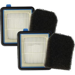 Vhbw - Lot de 4 filtres compatible avec Bork V800-WT aspirateur - filtre hepa, filtre pré-moteur