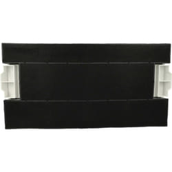 Vhbw - 1x Filtre à charbon actif compatible avec Neff D4972X0/05, D4982X0, D4983X0MC/01, D4972X0/04 hotte aspirante - 39,8 x 19,6/17,4 x 2,9 cm