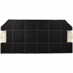 vhbw - the clever way Filtre à charbon actif compatible pour hotte aspirante Les hottes aspirantes filtrent et aspirent les o ...