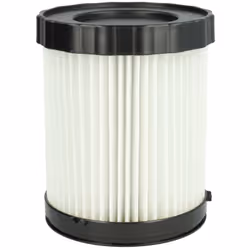 vhbw - the clever way Filtre plissé compatible pour votre aspirateur industriel, pour aspiration à sec ou humide - Finition s ...