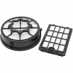vhbw - the clever way Set de filtres de haute qualité pour votre aspirateur Ce set de filtres de rechange de 3 pièces de la m ...
