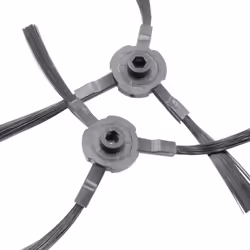 vhbw - the clever way Brosses latérales compatibles pour votre aspirateur - Pièces de rechange idéales pour remplacer les bro ...