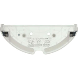Vhbw - Support de réservoir d'eau compatible avec Roborock T7, T7 Pro robots aspirateur, nettoyeur de sol - couvercle inférieur noir / transparent