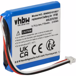 vhbw - the clever way - Batterie de rechange de haute qualité avec une grande autonomie et compatible avec votre système de n ...