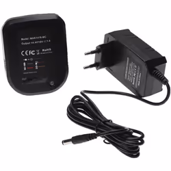vhbw - the clever way Chargeur de haute qualité pour vos batteries d'outils Li-ion - Protection contre la surchauffe, la surc ...