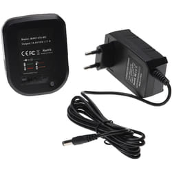 Chargeur compatible avec Makita BL1413G, BL1415G, 196375-4, BL1411G, BL1430, BL1415, 194066-1, 194065-3 batteries Li-ion d'outils - Vhbw