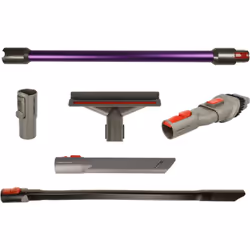 vhbw - the clever way Kit de buses et brosses avec 6 pièces pour aspirateur LE SET SE COMPOSE DE : - 1x SUCEUR PLAT COURT - P ...