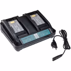 vhbw - the clever way Chargeur de haute qualité pour vos batteries d'outils Li-ion - Protection contre la surchauffe, la surc ...