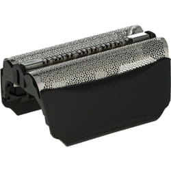 Grille double de rasoir électrique compatible avec Braun 8588, 8915, 8583, 8590, 8595, 8970, 8975, 8990, 8885, 590-4 + cadre, noir - Vhbw