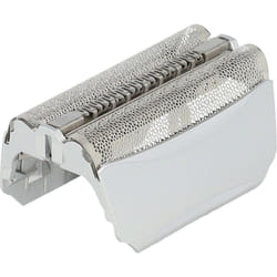 Grille double de rasoir électrique compatible avec Braun 570, 530s, 550cc, 5757, 5652, 5752, 5753, 5756, 550S, 560S + cadre, argenté - Vhbw