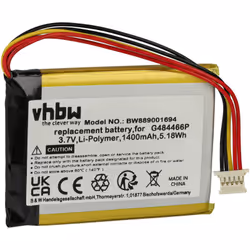 vhbw - the clever way - Batterie de rechange de haute qualité avec une grande autonomie et compatible avec votre GPS de vélo  ...