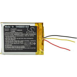 Vhbw - Batterie compatible avec HyperX Cloud Flight Wireless casque audio, écouteurs sans fil (1500mAh, 3,7V, Li-polymère)