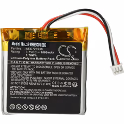 vhbw - the clever way - Batterie de rechange de haute qualité avec une grande autonomie et compatible avec votre casque audi  ...