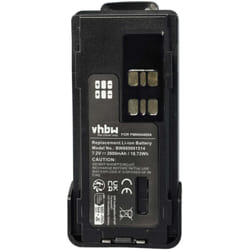 1x Batterie compatible avec Motorola DP4400, DP4400E, DP4401e, DP4401 radio talkie-walkie (2600mAh, 7,4V, Li-ion) - avec clip de ceinture - Vhbw